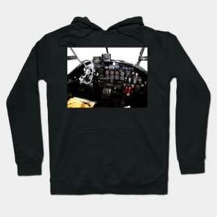 RAF World War 2 AVRO Lancaster cockpit Hoodie